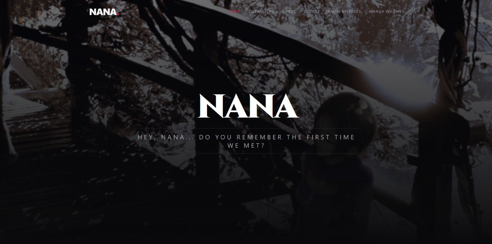 707room Nana website home page